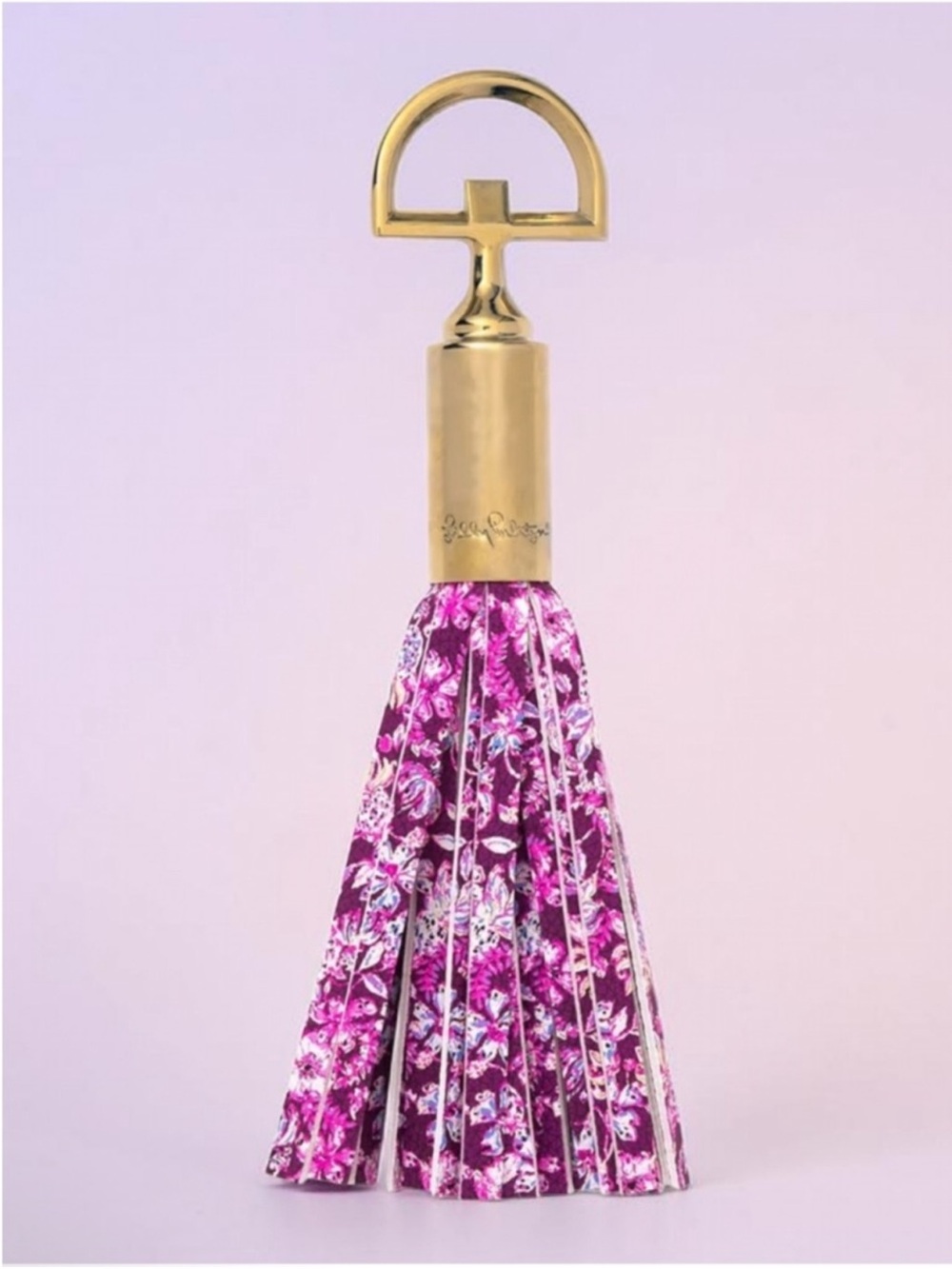 Lilly Pulitzer tassel bottle opener